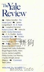 THE YALE REVIEW VOL.79 NUMBER 2   1990  PDF电子版封面    BRUCE HAINLEY 