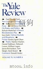 THE YALE REVIEW VOL.78 NUMBER 4（1990 PDF版）