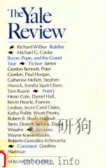 THE YALE REVIEW VOL.78 NUMBER 3   1989  PDF电子版封面    KAI ERIKSON 
