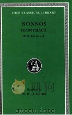 NONNOS DIONYSIACA BOOKS 36-48（1998 PDF版）