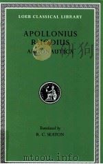 APOLLONIUS RHODIUS THE ARGONAUTICA（1912 PDF版）