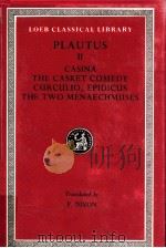 PLAUTUS WITH AN ENGLISH TRANSLATION   1988  PDF电子版封面    PAUL NIXON 