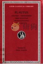 PLAUTUS WITH AN ENGLISH TRANSLATION（1999 PDF版）