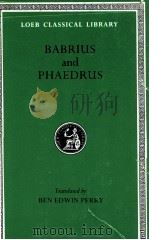 BABRIUS AND PHAEDRUS（1990 PDF版）