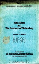 JOHN KEATS AND THE ANATOMY OF MELANCHOIY（ PDF版）