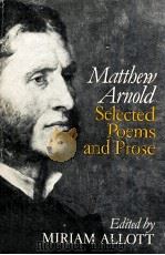MATTHEW ARNOLD SELECTED POEMS AND PROSE（1978 PDF版）
