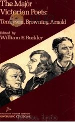 THE MAJOR VICTORIAN POETS:TENNYSON BROWNING ARNOLD（1973 PDF版）