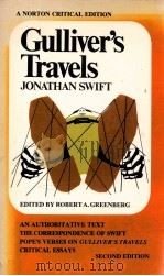 JONATHAN SWIFT GULLIVER'S TRAVELS   1970  PDF电子版封面    ROBERT A.GREENBERG 