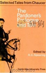 THE PARDONER'S PROLOGUE TALE   1965  PDF电子版封面    GEOFFREY CHAUCER 