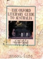 THE OXFORD LITERARY GUIDE TO AUSTRALIA（1987 PDF版）