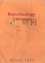 BIOTECHNOLOGY ABSTRACTS VOL.18  NO.3 JANUARY 1999（1999 PDF版）