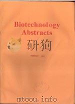 BIOTECHNOLOGY ABSTRACTS VOL.18  NO.5 JANUARY 1999（1999 PDF版）