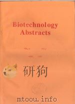 BIOTECHNOLOGY ABSTRACTS VOL.18  NO.9 APRIL 1999   1999  PDF电子版封面     