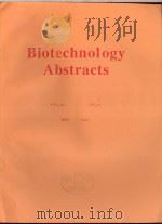 BIOTECHNOLOGY ABSTRACTS VOL.18  NO.10 MAY 1999（1999 PDF版）