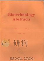 BIOTECHNOLOGY ABSTRACTS VOL.18  NO.12 JUNE 1999   1999  PDF电子版封面     