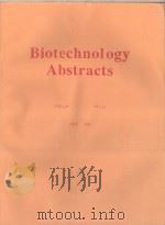 BIOTECHNOLOGY ABSTRACTS VOL.18  NO.15 JULY 1999   1999  PDF电子版封面     