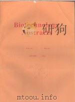 BIOTECHNOLOGY ABSTRACTS VOL.18  NO.21 OCTOBER 1999   1999  PDF电子版封面     