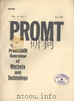 PREDICASTS OVERVIEW OF MARKETS AND TECHNOLOGY VOL.87 NO.5 MAY 1995   1995  PDF电子版封面     