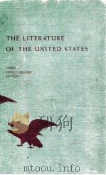 THE LITERATURE OF THE UNITED STATES（1970 PDF版）