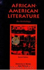 AFRICAN AMERICAN LITERATURE AN ANTHOLOGY（1998 PDF版）