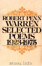 ROBERT PENN WARREN SELECTED POEMS 1923-1975（1972 PDF版）