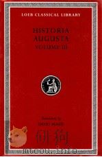 THE SCRIPORES HISTORIAE AUGUSTAE VOLUME III（1932 PDF版）