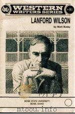 BOISE STATE UNIVERSITY WESTERN WRITERS SERIES NUMBER 81 LANFORD WILSON（1987 PDF版）