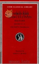 AMMINANUS MARCELLINUS VOLUME III   1939  PDF电子版封面    JOHN C.ROLFE 