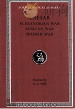 CAESAR:ALEXANDRIAN WAR AFRICAN WAR SPANISH WAR（1955 PDF版）