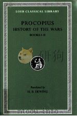 PROCOPIUS:HISTORY OF THE WARS BOOKS I-II   1914  PDF电子版封面    H.B.DEWING 