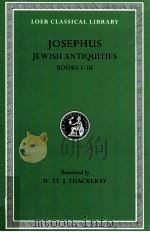 JOSEPHUS:JEWISH ANTIQUITIES BOOKS I-III（1930 PDF版）