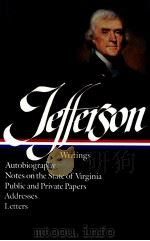 THOMAS JEFFERSON:WRITINGS   1984  PDF电子版封面     