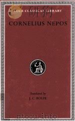 CORNELIUS NEPOS   1929  PDF电子版封面    JOHN C.ROLFE 