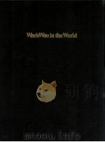 WHO'S WHO IN WORLD:7TH EDITION 1984-1985   1984  PDF电子版封面     
