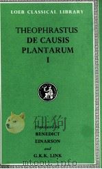 THEOPHRASTUS DE CAUSIS PLANTARUM IN THREE VOLUMES 1（1976 PDF版）