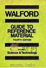 WALFORD'S GUIDE TO REFERENCE MATREIAL   1980  PDF电子版封面    A.J.WALFORD 