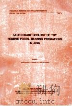 QUATERNARY GEOLOGY OF THE HOMINID FOSSIL BEARING FORMATIONS IN JAJA   1985  PDF电子版封面  0080287328   