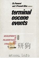 TERMINAL EOCENE EVENTS   1986  PDF电子版封面  044442623X   