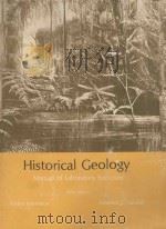 HISTOTICAL GEOLOGY MANUAL OF LABORATORY EXERCISES   1975  PDF电子版封面     