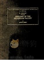 GEOLOGY OF THE UPPER SHAKSGAM VALLEY   1980  PDF电子版封面    ARDITO DESIO 