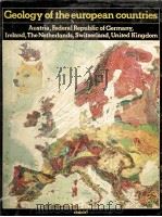 Geology of the European countries   1980  PDF电子版封面  2040120955   