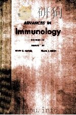 ADVANCES IN IMMUNOLOGY VOLUME 33（1982 PDF版）