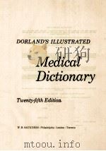 DORLAND'SILLUSTRATED MEDICAL DICTIONARY TWENTY-FIFTH EDITION（1974 PDF版）