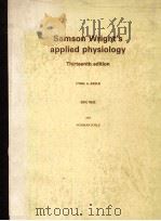 SAMSON WRIGHT`S APPLIED PHYSIOLOGY THIRTEENTH EDITION（1982 PDF版）