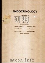 ENDOCRINOLOGY VOLUME 3   1979  PDF电子版封面  0808911694   