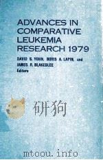 ADVANCES IN COMPARATIVE LEUKEMIA RESEARCH 1979（1980 PDF版）