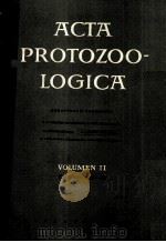 ACTA PROTOZOO-LOGICA   1964  PDF电子版封面    B. PARDUCZ 