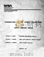 INTRODUCTION TO THE APOLLO COLLECTIONS:PART ⅠLUNAR BRECCIAS   1977  PDF电子版封面     