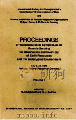 PROCEEDINGS VOLUME 1（1978 PDF版）