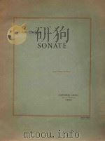 SONATE POUR VIOLON ET PIANO     PDF电子版封面    CH.CHAYNES 